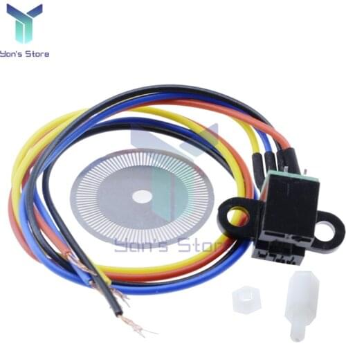 Photoelectric Speed Sensor Encoder Code Disc Disk Code Wheel for Freescale Smart car 5v Laser Cutting Quadrature Signal Output