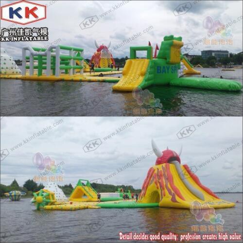 Sea Shipping Waterfront Water Park Adult Inflatable Water Floating Playground