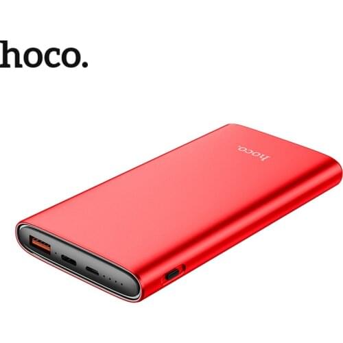 HOCO Power Bank 10000mAh PD 20W QC3.0 Fast Charging Powerbank Portable Battery Charger For iPhone 11 12 Pro Xiaomi redmi note 10