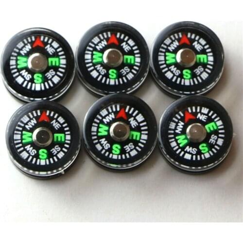 Portable Aluminum Lightweight Emergency Compass Outdoor Survival Compass Tool G44-2 Navigation Wild Tool Black Brujula Chaveiro