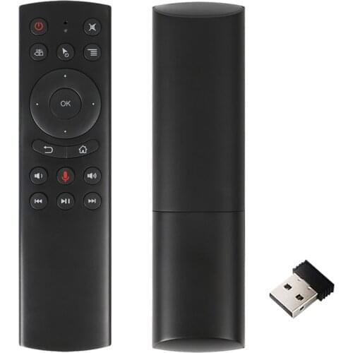 G20 Remote Control 2.4G Wireless Air Mouse Gyro Voice Control Sensing Universal Mini Keyboard Remote Control For Android TV Box