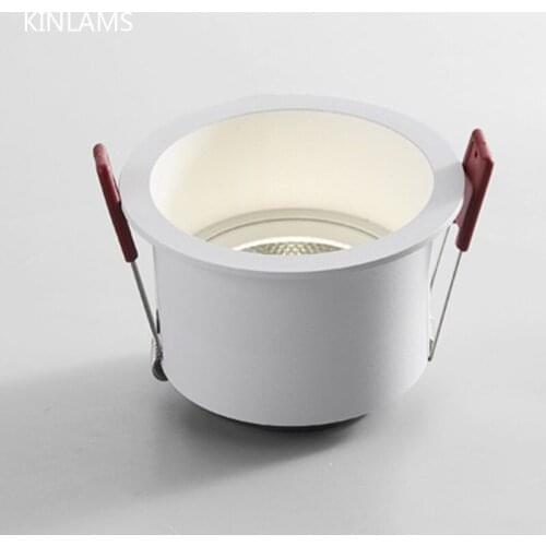 LED Spotlight Household Embedded Adjustable COB Ceiling Lights Lamp 5w7w Anti-glare Downlight Indoor Light Track Lighting