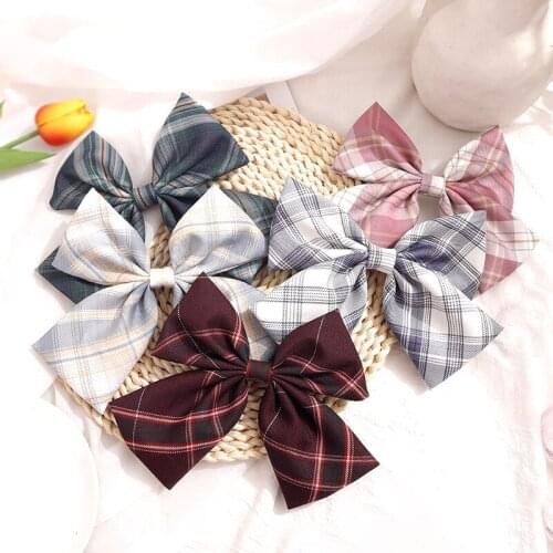 New Linen Lattice Large Bow Hairpin Hairgrips For Women Girls Hair Clip Trendy Cute Sweet Ladies Barrette Hair Accessories