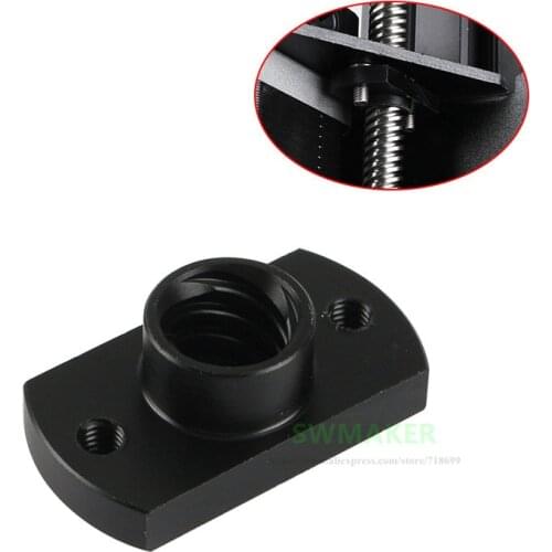 1pcs POM TR8 Z Axis Trapezoid Motor lead screw Delrin nut for Creatily CR-10 Ender-3 CR-10S series or other clone 3D printer