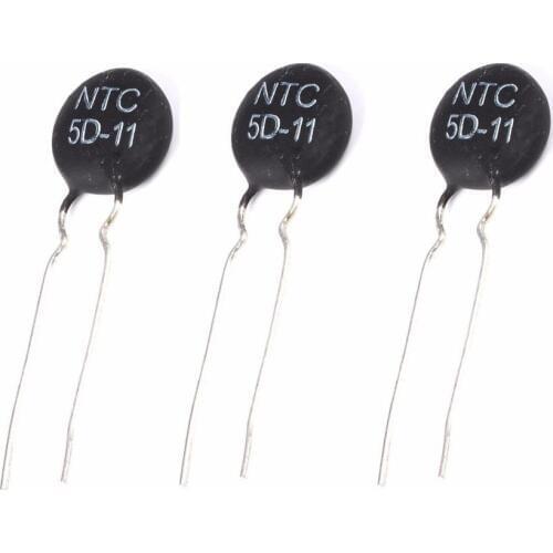 20pcs NTC Thermistor Resistor NTC 5D-11 5D11 Thermal Resistor