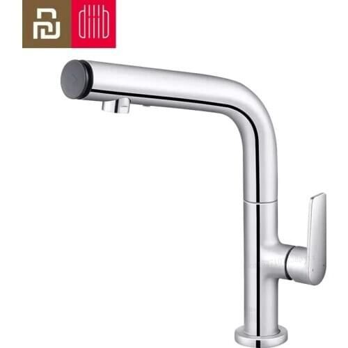 2020 Youpin Dabai Diiib Bathroom Basin Sink Faucet Gargle Brushing Cold & Hot Bathtub 2 Mode Mixer 360° Tap