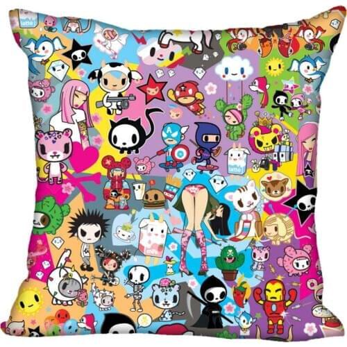45X45cm,40X40cm(one sides) Pillow Case Modern Home Decorative Tokidoki Pillowcase For Living Room Pillow Cover