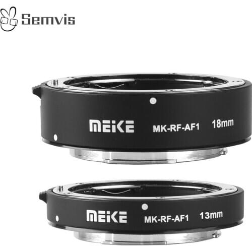Meike Lens Adapter MK-RF-AF1 Macro Lens Adapter 13mm/18mm for CANON EOS R Lens Adapter Photography Camera