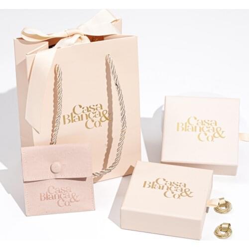 High-end exquisite gift bags handbags flowers paper bag