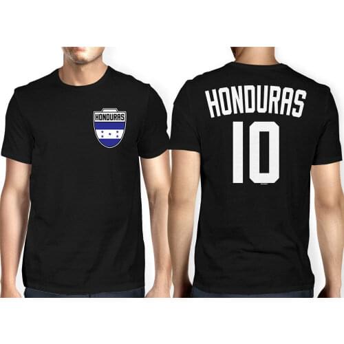 Honduras Jersey Soccer Futbol Footballer Sports Crest Country Pride Mens T-Shirt Double Side 2019 Fashion Unisex Tee