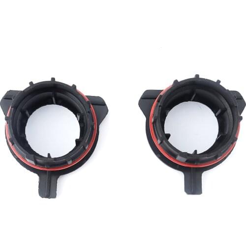 H7 LED Headlight Bulb Base Holder Retainer For Benz SLK BMW E39 1/5 Series E60 520 LED light clip Adapter for Mercedes 2pcs
