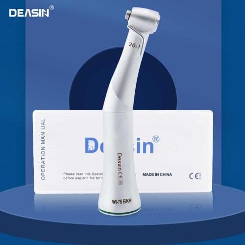 1pc xdental implante 20:1 redução contra ângulo e-tipo handpiece de baixa velocidade WI-75
