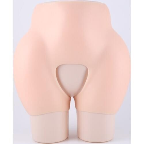 Artificial Silicone Buttock Thicken hips by 2 to 7cm Fake Vagina Crossdressing for Crossdresser Transgender Drag Queen Shemale