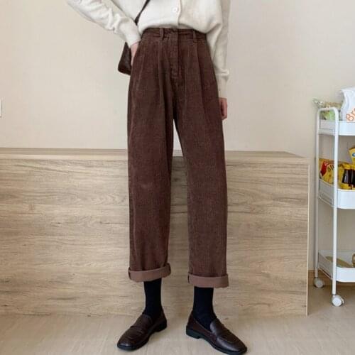 JMPRS Women's Corduroy Trousers China