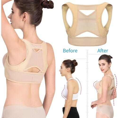 Posture Corrector Shoulder Back Pain Reliever Spine Straightener Orthopedic Brace Belt Straight Corset For Back Support