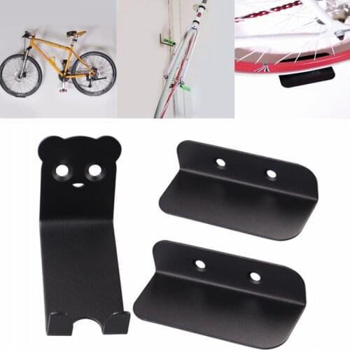 Bicycle Wall- Hanger Mount Storage Hanger Stand Rack Steel Support Bike Cycling Pedal Tire Storage Hanger Rack Bicycle Accessory