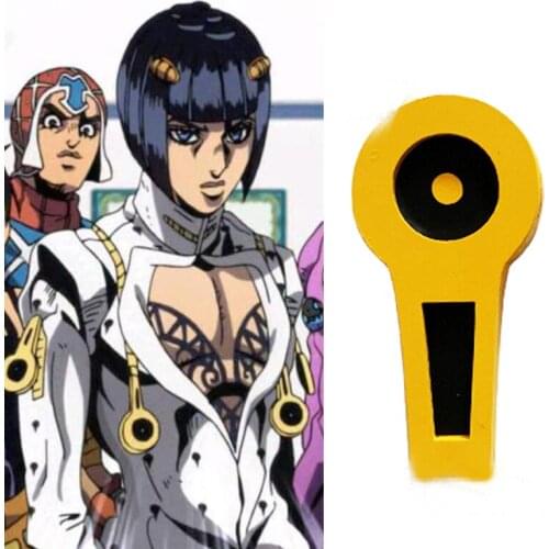 JoJos Bizarre Adventure Bruno Bucciarati Cosplay Zipper Head Zipper Pull for Zipper Slider DIY Sewing Craft Costume Prop