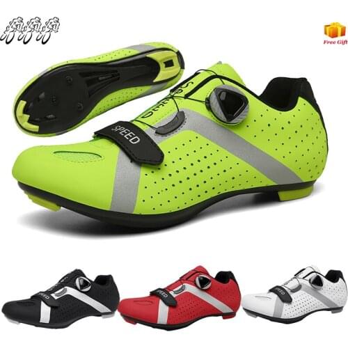 2021 New Professional Cycling Shoes Mountain Trek Hiking Cycling Shoes Road Track Cycling Shoes Outdoor Sports Shoes Men