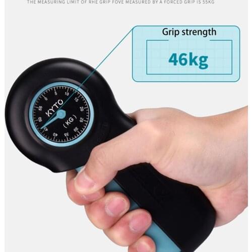 Hand Dynamometer Grip Power Strength Measurement Meter Fitness Training Gripper Strengthener Wrist Arm Muscle Exerciser 55kg