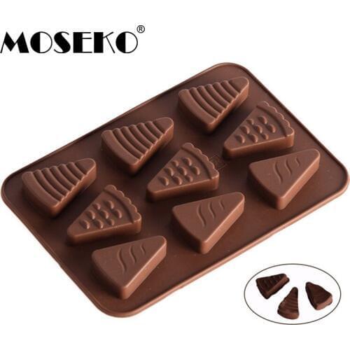 MOSEKO Non-stick Silicone Chocolate Molds DIY Jelly Pudding Cookie Cake Molds Fondant Candy Mold Baking Cake Decoration Tools