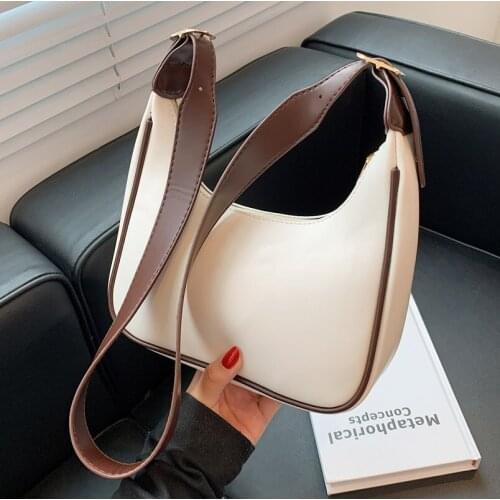 Large-capacity Retro Bag Female Bag 2021 Casual Messenger Bag Texture European and American Street Underarm Bag Shoulder Bag