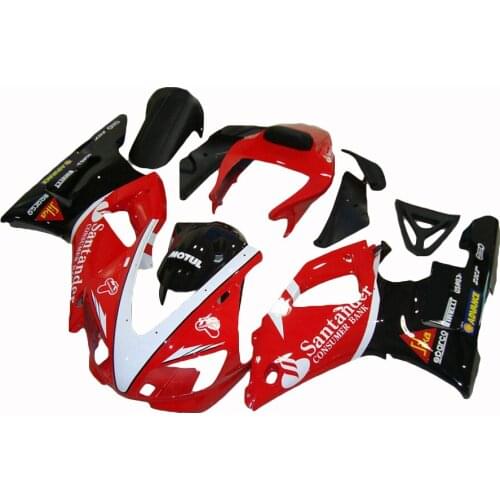 High quality ABS plastic fairing kit for 1998 1999 red R1 YZF R1 fairings kit for 98 99 aftermarket body parts LV98
