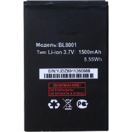 For FLY BL8001 BL 8001 IQ4490 IQ 4490 Battery 3.7V 1500mAh High Quality Mobile Cell Phone Replacement Li-ion Battery Batteries