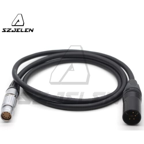XLR 4pin to 8 pin female for ARRI ARRI ALEXA mini LF/ AMIRA camera power cable