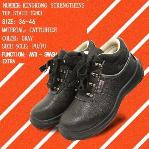 Safety Work Shoes with Steel Toe Cap Puncture-Proof Boots Lightweight Breathable Sneakers Dropshipping