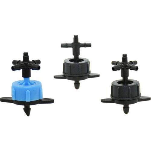 2L 4L 8L drippers 4-way water splitter emitter drip water debit regulataion in dripper drip arrow system 10pcs