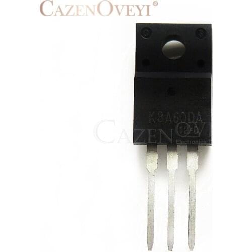 10pcs/lot K8A60DA TK8A60DA TO-220F 600V 7.5A In Stock