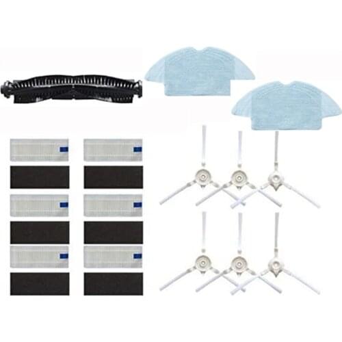 15Pcs Main Brush Roll Brush Side Brush HEPA Filter for 360 S6 Robotic Vacuum Cleaner Spare Parts Accessories