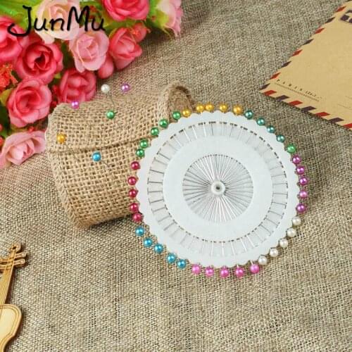 480ps DIY Multi Round Pearl Head Dressmaking Pins Weddings Corsage Florists Sewing Tool Mini Ball Handmade Crafts Accessory