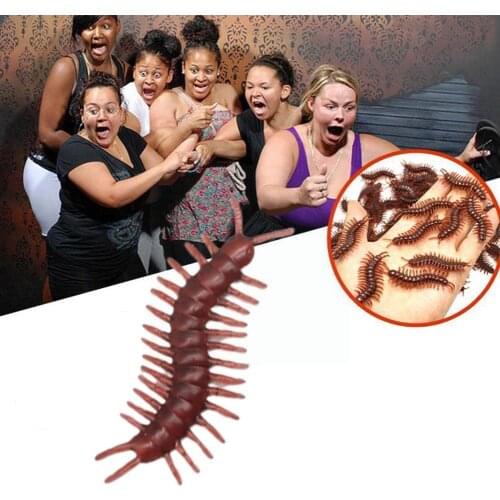 5Pcs Halloween Simulation Cockroach, Tricky Toy, Party Material Tricky Startled Decorations, Soft Weird, Toy, Cockroach O8X1