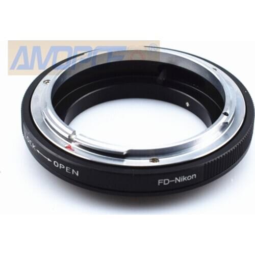 FD to Nikon Lens adapter, Canon FD Lens to Nikon F cameras:DF/D5300/ D610/D7100/D600/D3200/D800 / D800E/D4/ D5100/ D7000/ D3100