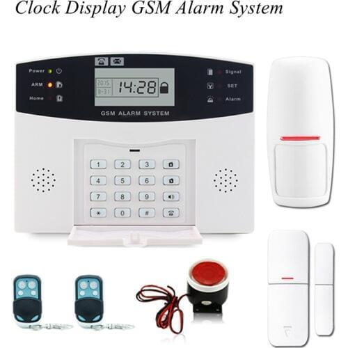 English/Spanish/Germany/ French Version GSM Alarm System App Remote Control