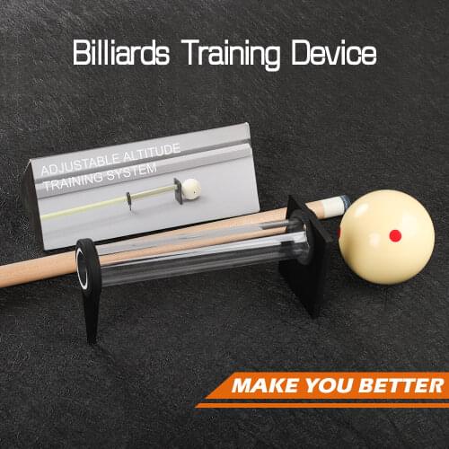 Billiards Stroke Trainer Acrylic Snooker Practice Tool Rod Exerciser Cue Training Device Operation Lever Aiming Training Kit