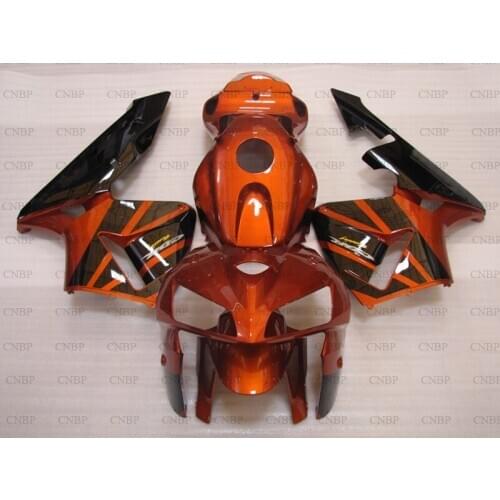 CBR 600 RR 2005 - 2006 Full Body Kits for Honda CBR600RR 06 Fairing CBR 600 RR 2006 Orange Gold Black Bodywork