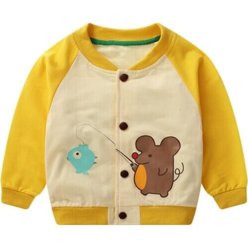 Spring Autumn Toddler Girls Coat Jacket Casual Baby Boys Coat Kids Outerwear Newborn Infant Clothes Sport Children Clothing