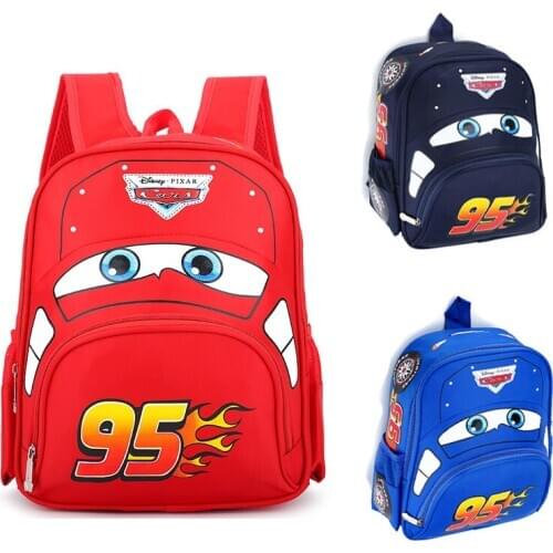 Disney cartoon children schoolbag new car story animation kindergarten cute treasure 3-10 years old backpack go to school