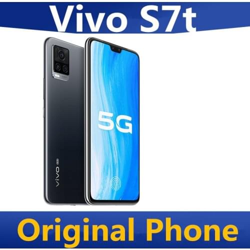 DHL Fast Delivery Vivo S7t 5G Mobile Phone Face ID 64.0MP NFC 33W Charger 6.44" AMOLED Screen Fingerprint OTA Dimensity 820