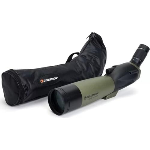 Celestron 60X Ultima 80 Spotting Scope 20 to 60x80mm Zoom Eyepiece Multi Coated Bak-4 Optics for Bird Watching Wildlife