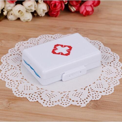 Portabe 7 days Weekly Compartments Moistureproof Multilayer Pill Cases Pill Organizer Medicine Box Drugs Pill Container