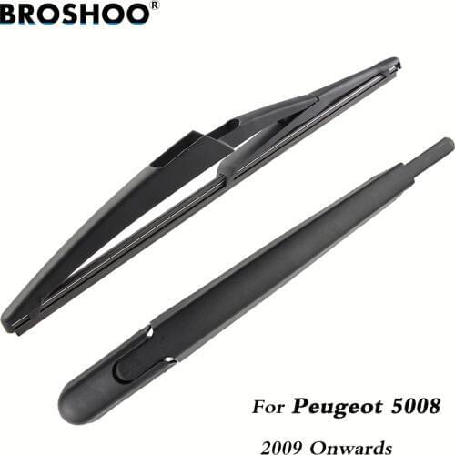 BROSHOO Car Rear Wiper Blade Blades Back Windscreen Wiper Arm For Peugeot 5008 Hatchback (2009 Onwards) 295mm Auto Styling