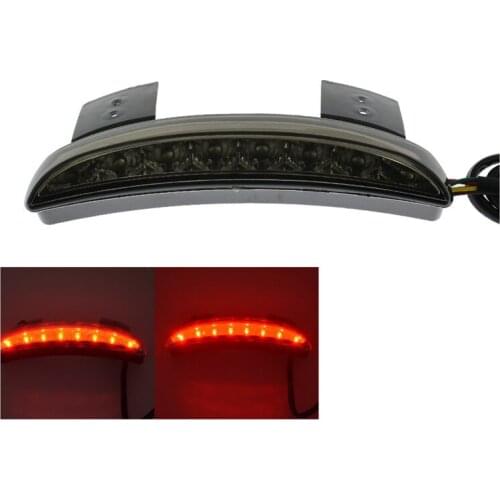 Motorcycle Lights Autocycle Led Signal Rear Fender Under Edge Brake StopTail Light For Harley Davidson Touring XL883 CBR1000