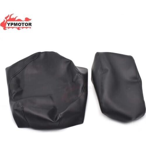 V Star DS400 Thick Black PU Leather Motorcycle Seat Cover Cushion Protection Waterproof For Yamaha V-Star Dragstar XVS400