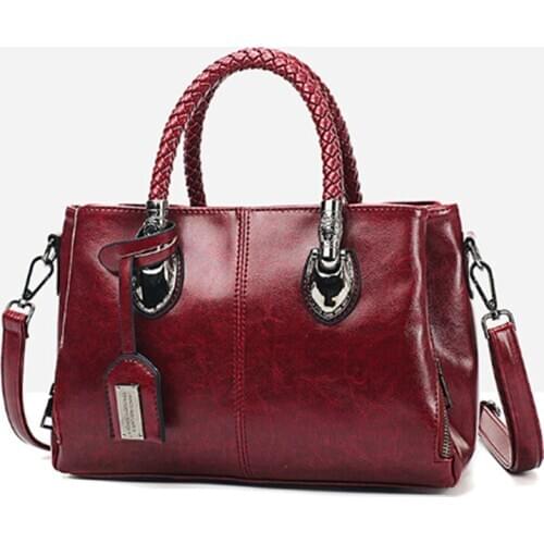 Women Handbags Ladies PU LeatherLarge Capacity Female Casual Tote Bags Quality Female Shoulder Bags Bolsas For Femme