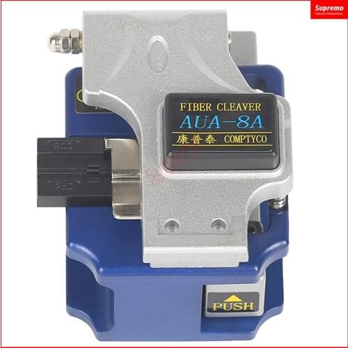 High Precision Fiber Cleaver AUA-8A Optical Fiber Cutting Knife Cable Hot Melt Cold Joint General Send Shatter-Resistant Bag