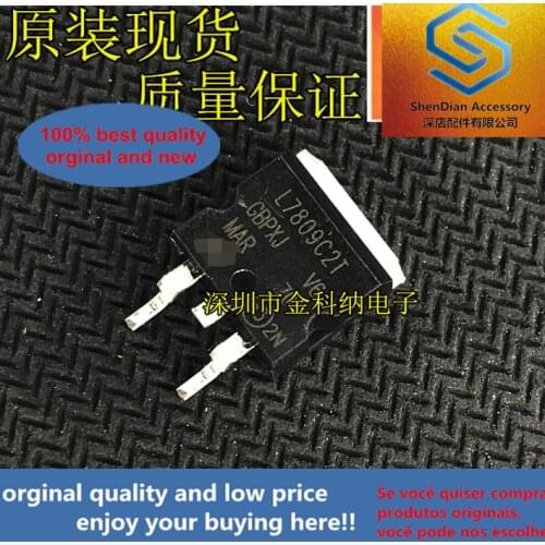 10pcs only orginal new L7809CD2T SMD TO-263 SMD three-terminal regulator L7809C2T