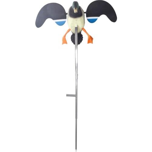 15" Hunting Shooting Mallard Drake 3D Duck Decoy Electric Flying Duck Decoys